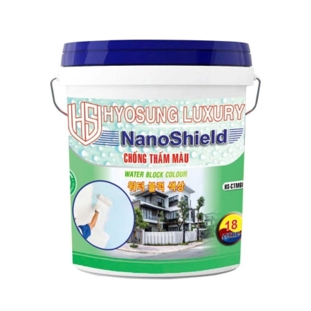 Sơn chống thấm màu tường đứng HYOSUNG LUXURY