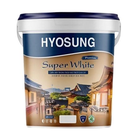 Sơn siêu trắng nội thất cao cấp HYOSUNG